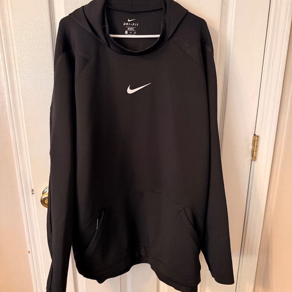 Nike Other - Men's Nike Pro Pullover Tech Hoodie - 4XLT - Black